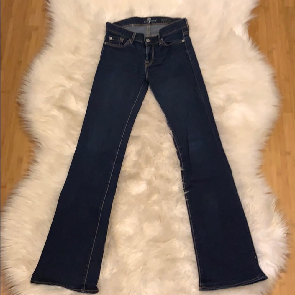 7 For All Mankind skinny bootcut jeans